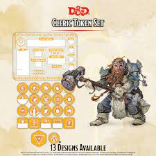 Spellcard Tins Token Set - Cleric - Image 2