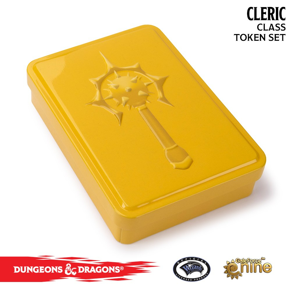 Spellcard Tins Token Set - Cleric
