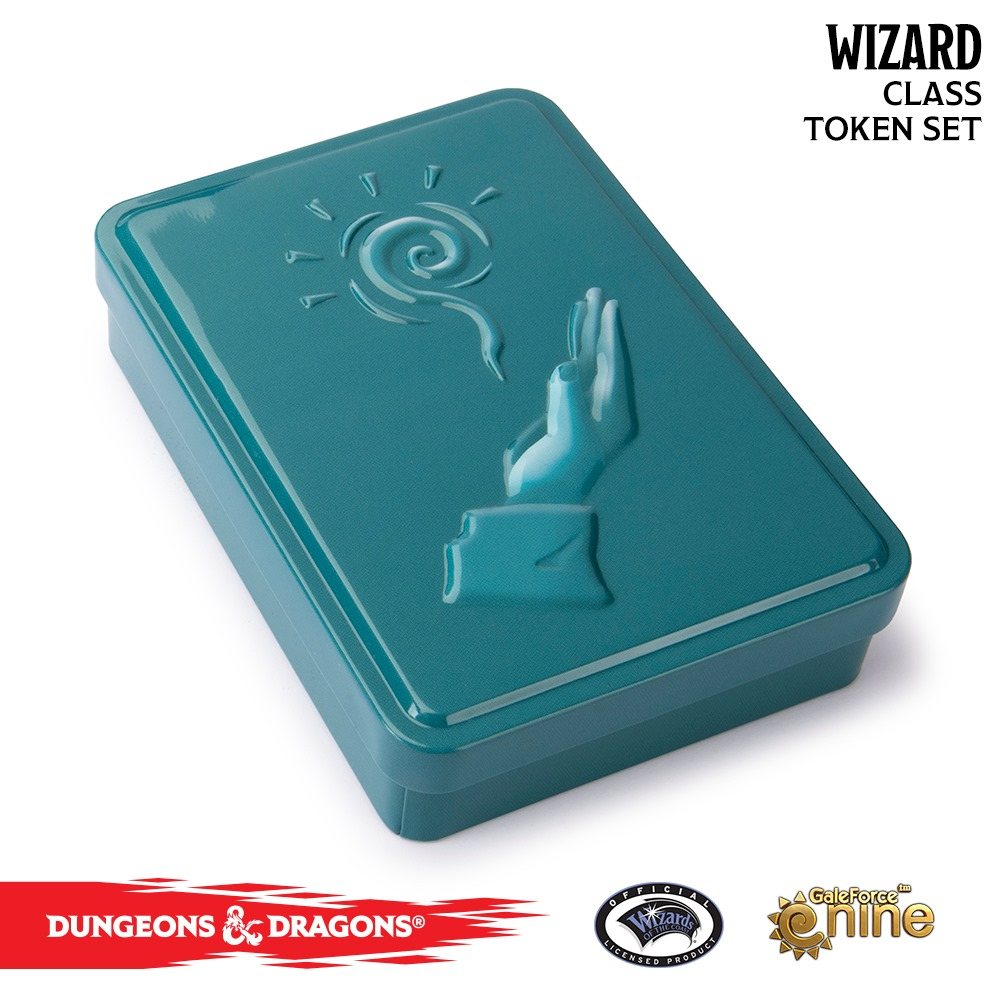Spellcard Tins Token Set - Wizard