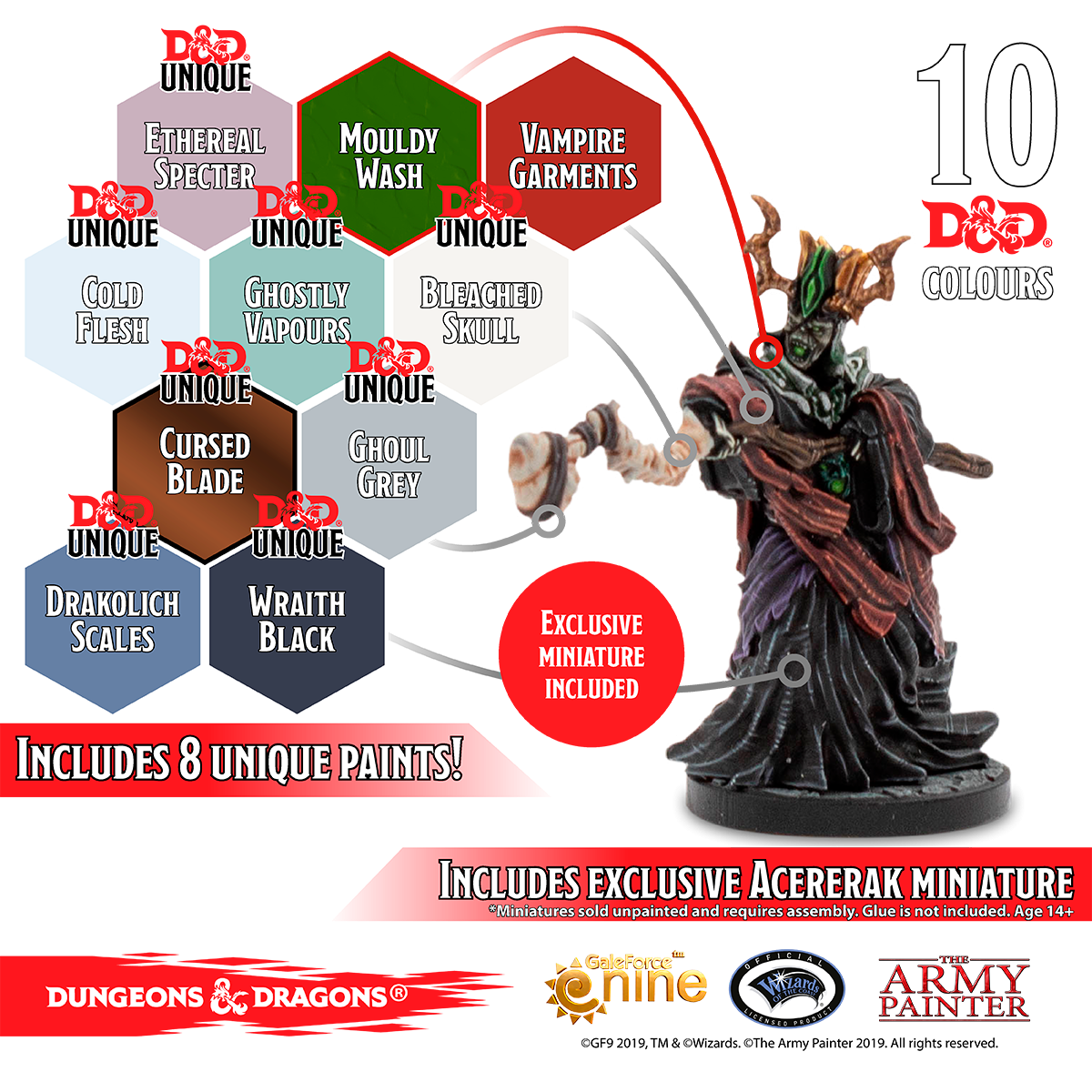 D&D Undead Paint Set (75005) - Image 3
