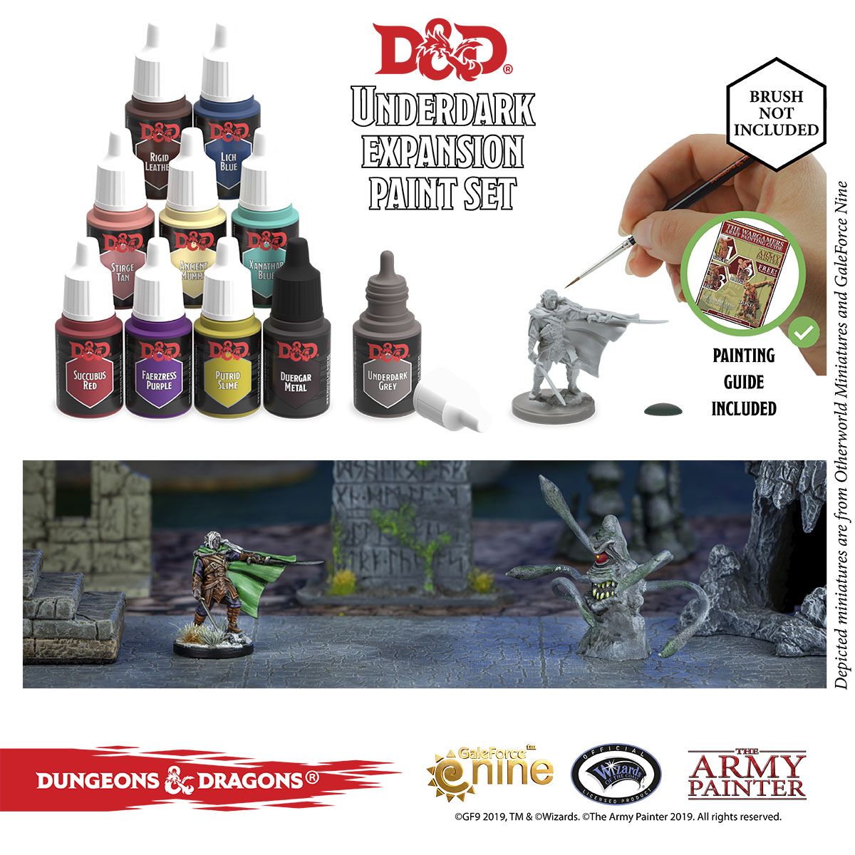 D&D Underdark Paint Set (75004) - Image 3