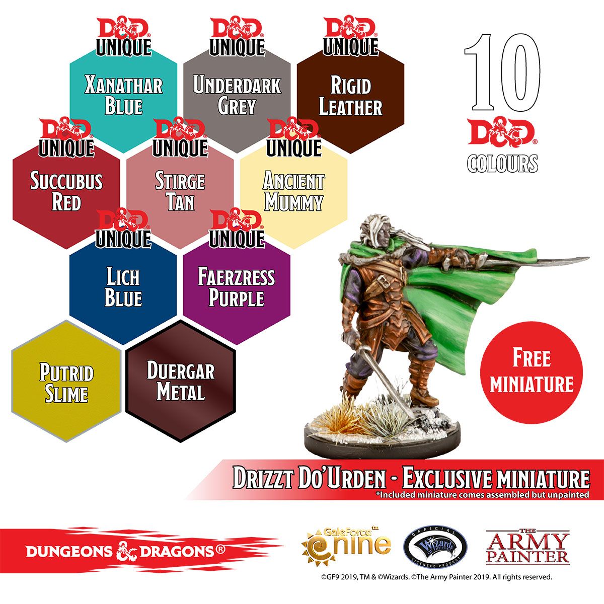D&D Underdark Paint Set (75004) - Image 2
