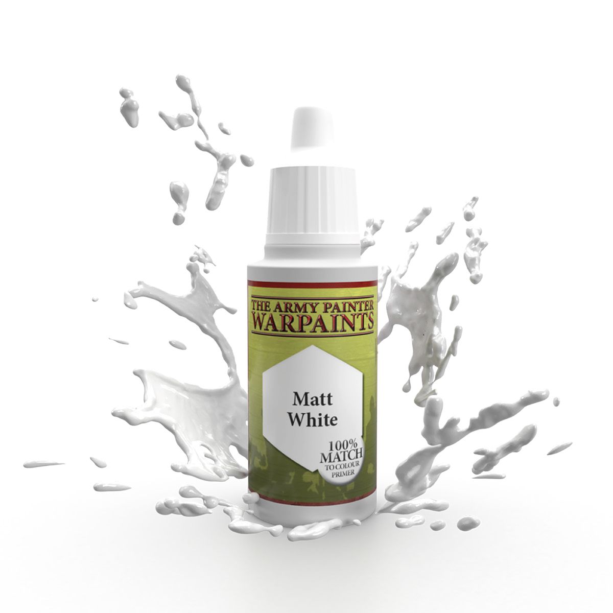WARPAINTS: MATTE WHITE (WP1102P)