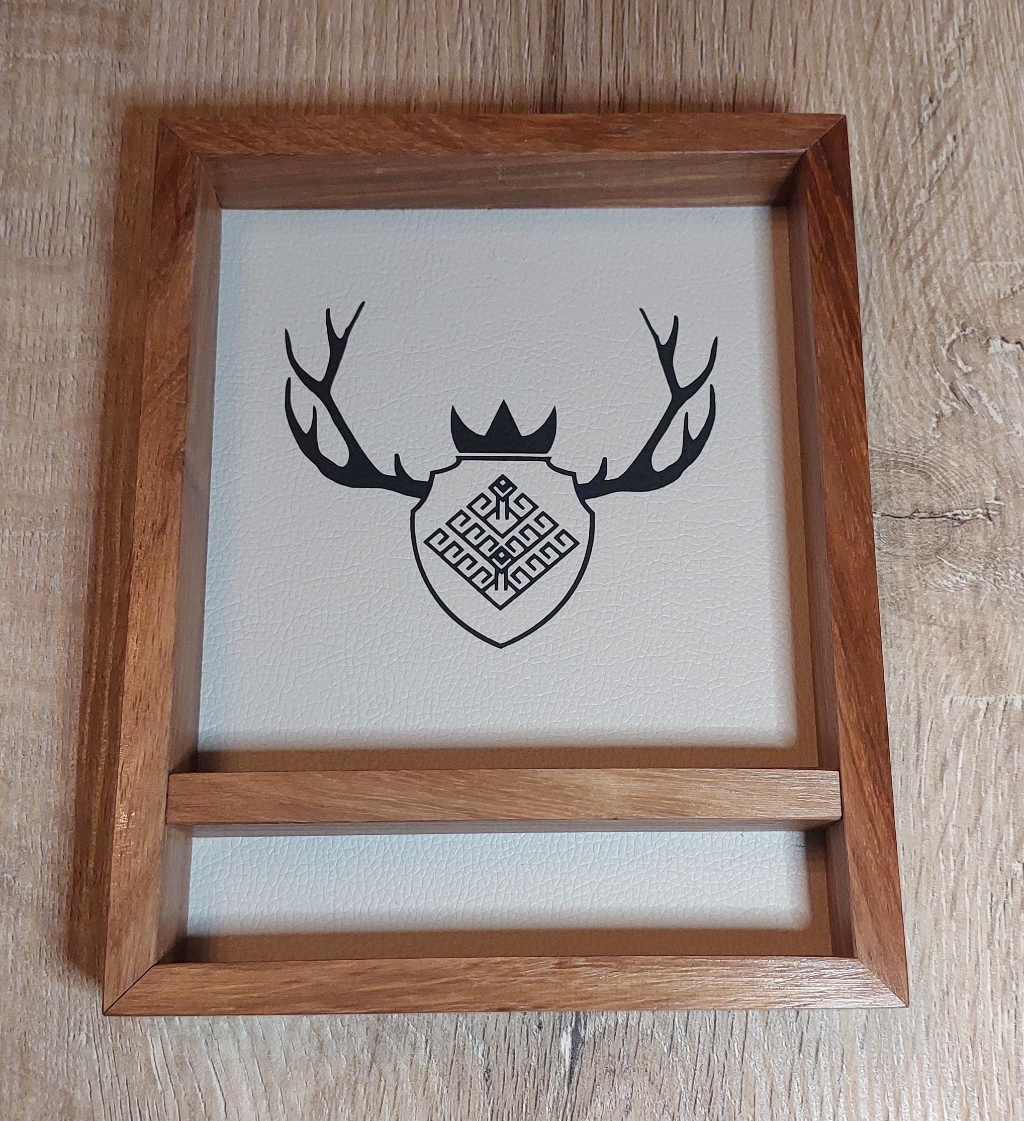Large Kiaat White Dice Tray - Image 2